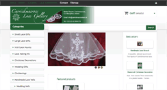 Desktop Screenshot of carrickmacrosslace.ie